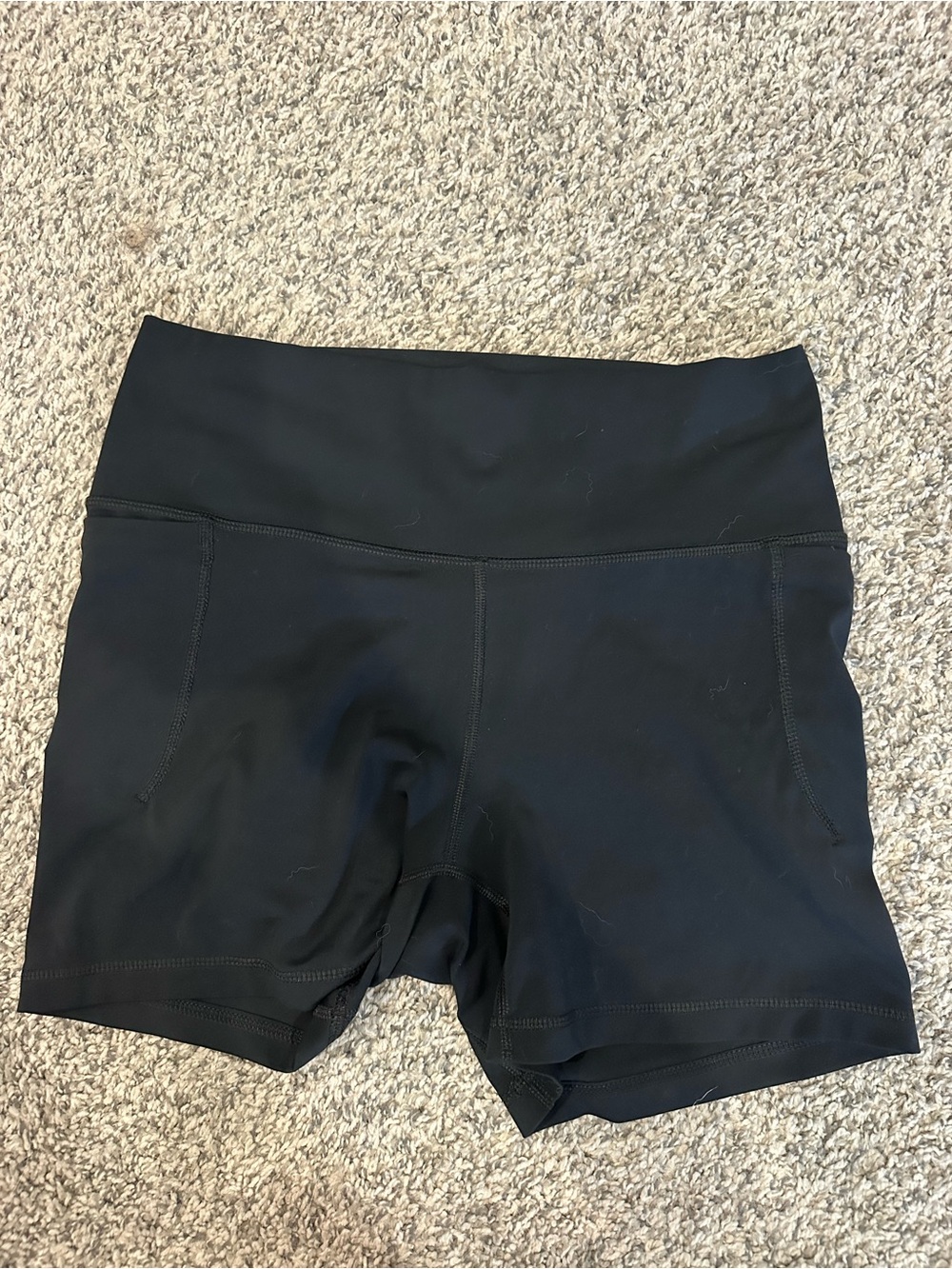 Under Armour Black High-Rise Performance Shorts